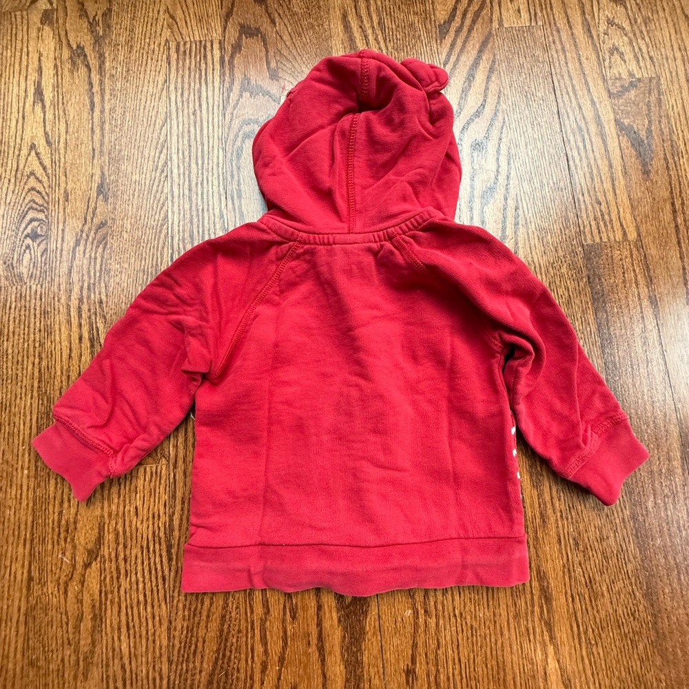 Hanna Andersson Bear Ear Hoodie 18-24 Months - Picture 4 of 7